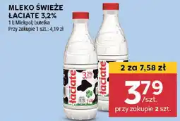 Stokrotka MLEKO ŚWIEŻE ŁACIATE 3,2% 1 I; Mlekpol oferta