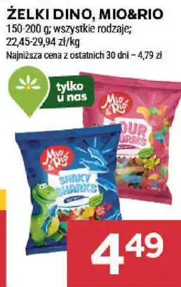 Stokrotka ŻELKI DINO, MIO&RIO 150-200 g oferta