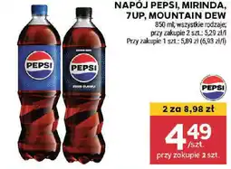 Stokrotka NAPÓJ PEPSI, MIRINDA, 7UP, MOUNTAIN DEW 850 ml oferta