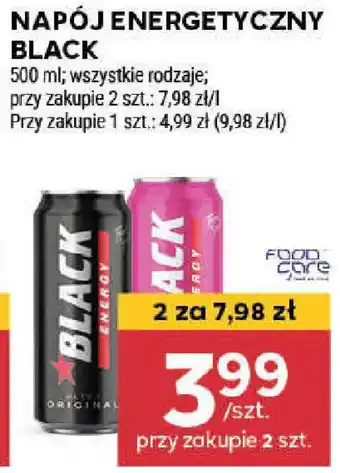 Stokrotka NAPÓJ ENERGETYCZNY BLACK 500 ML oferta