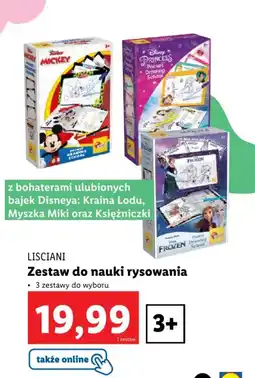 Lidl LISCIANI Zestaw do nauki rysowania oferta