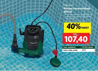 Lidl PARKSIDE Pompa zanurzeniowa 400 W oferta