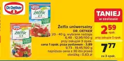 Carrefour Żelfix uniwersalny DR. OETKER 20-40 g oferta