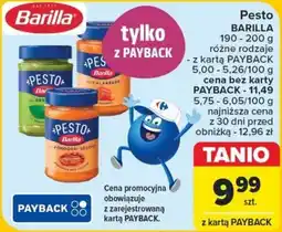 Carrefour Pesto BARILLA 190 - 200 g oferta