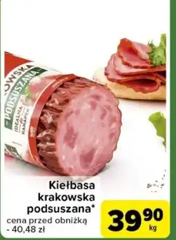 Carrefour Express Kiełbasa krakowska podsuszana oferta