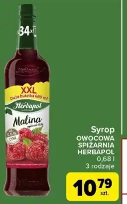Carrefour Express Herbapol Syrop owocowa spiżarnia malina 0,68l oferta