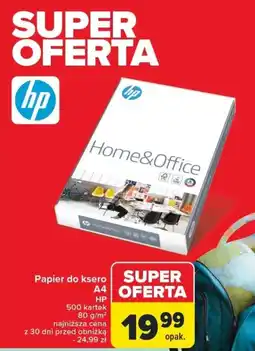 Carrefour Papier do ksero A4 HP oferta