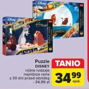 Carrefour Puzzle DISNEY oferta