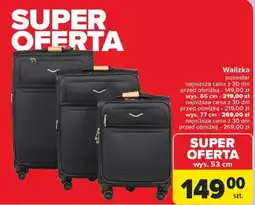 Carrefour Walizka 53 cm oferta