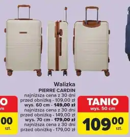 Carrefour Walizka PIERRE CARDIN 50 cm oferta