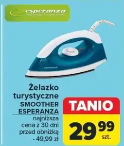 Carrefour Żelazko turystyczne SMOOTHER ESPERANZA oferta