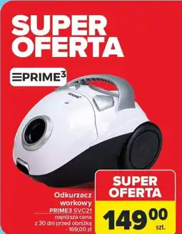 Carrefour Odkurzacz workowy PRIME3 SVC21 oferta
