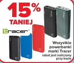 Carrefour Wszystkie powerbanki marki Tracer oferta