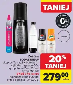 Carrefour Zestaw SODASTREAM oferta