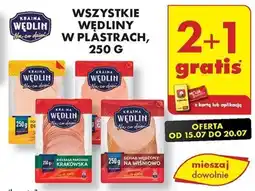 Biedronka WSZYSTKIE WĘDLINY W PLASTRACH, 250 G oferta
