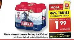 Biedronka Piwo Harnaś Jasne Pełne, 500 ml oferta