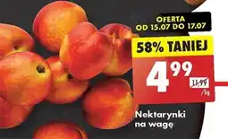 Nektarynki na wagę 1 kg