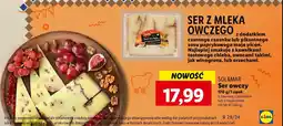 Lidl Ser owczy z czarnym czosnkiem Sol&mar 170 g oferta