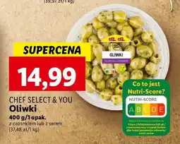 Lidl Oliwki z serem Chef select & you 400 g oferta