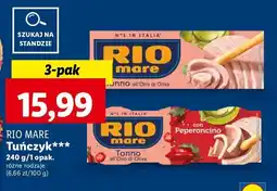 Tuńczyk w oliwie z oliwek z papryką chili Rio mare 240 g