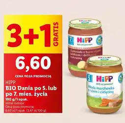 Lidl Ziemniaki z buraczkami jabłkiem i delikatną wołowiną Hipp bio 190 g oferta