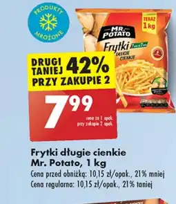 Biedronka Frytki Mr. Potato oferta