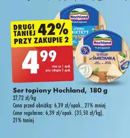 Biedronka Ser topiony Hochland oferta