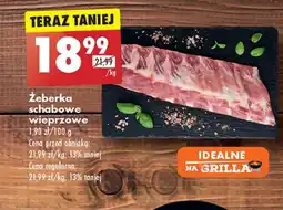 Biedronka Żeberka wieprzowe oferta
