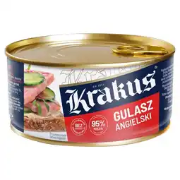 Biedronka Krakus Gulasz angielski 300 g oferta