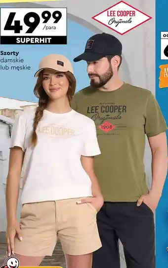 Biedronka Szorty damskie Lee Cooper oferta