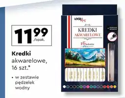 Biedronka Kredki akwarelowe Loozz oferta
