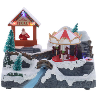 Action Scenka świąteczna z melodyjką Magic Village oferta