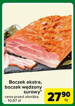 Carrefour Express Boczek surowy oferta