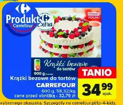Carrefour Krążki bezowe do tortów Carrefour extra oferta