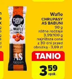 Carrefour Wafle toffi CHRUPASY oferta