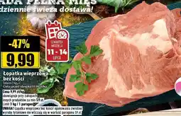 Topaz Łopatka wieprzowa bez kości oferta