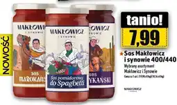 Topaz Sos Makłowicz i synowie 400/440 g oferta
