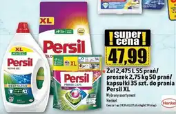 Persil XL Żel 2,475 L 55 prań/ proszek 2,75 kg 50 prań/ kapsułki 35 szt. do prania