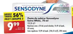Biedronka Pasta do zębów Sensodyne Extra White, 75 ml oferta