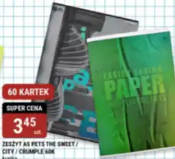 bi1 Zeszyt AS Pets the Sweet/City/Crumple 60k oferta