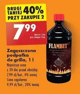Biedronka Zagęszczona podpałka do grilla, 1 l oferta