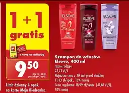 Biedronka Szampon do włosów Elseve, 400 ml oferta