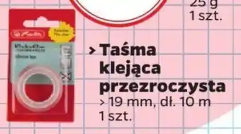 Netto Taśma klejąca przezroczysta oferta