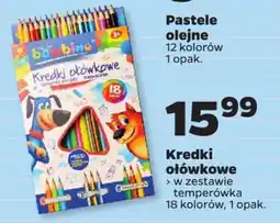 Netto Kredki ołówkowe 18 kol. oferta