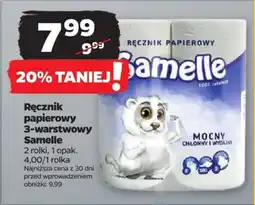 Netto Ręcznik papierowy 3-warstwowy Samelle 2 rol. oferta
