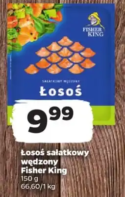 Netto Łosoś sałatkowy wędzony Fisher King 150 g oferta