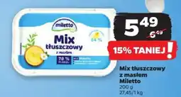 Netto Mix tłuszczowy z masłem Miletto 200 g oferta