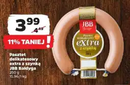 Netto Pasztet delikatesowy extra z szynką JBB Bałdyga 250 g oferta