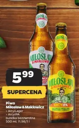 Netto Piwo Miłosław & Makłowicz 500 ml oferta