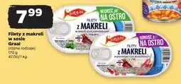 Netto Filety z makreli w sosie Graal 170 g oferta